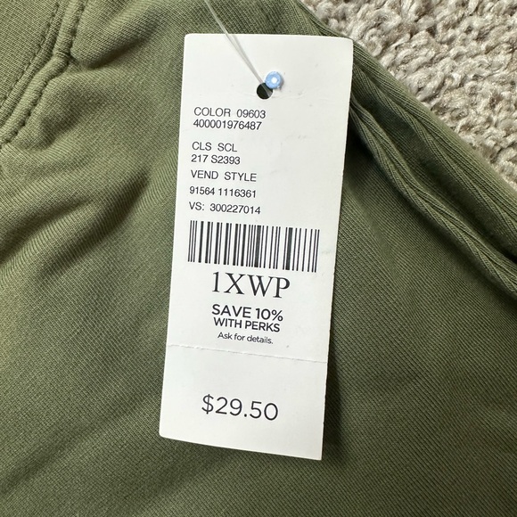 Catherine’s Suprema Collection Olive Green Capris NWT Size 1XWP 18/20WP - Picture 5 of 10